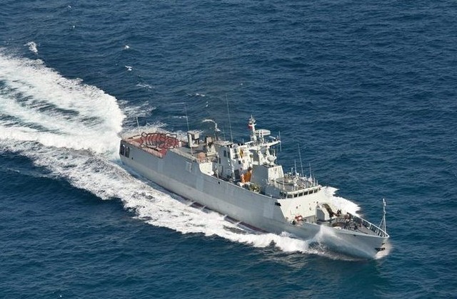 Tàu hộ vệ hạng nhẹ tàng hình Type 056 do Trung Quốc chế tạo dùng cho tác chiến biển gần.